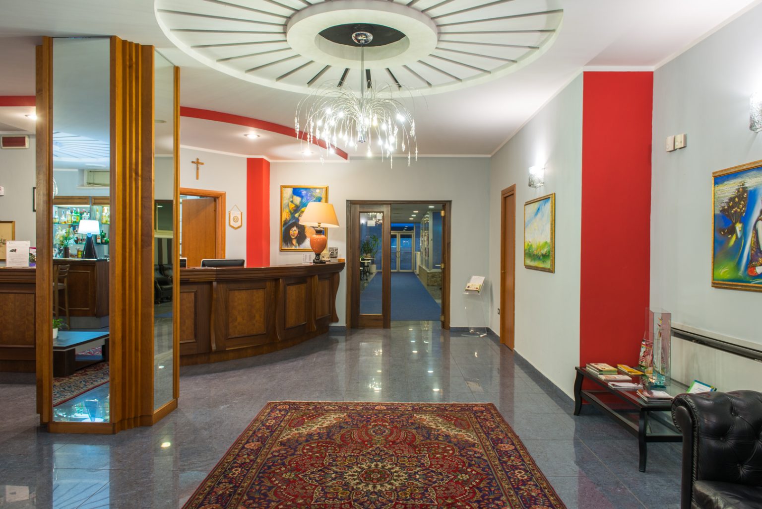 Hall dell'Hotel Royal Cosenza